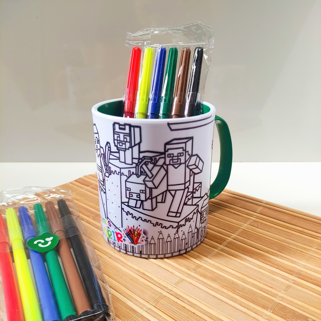 Caneca para Colorir Sarandi PR